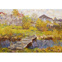 Spring, 2017, oil on canvas, 50x70 cm