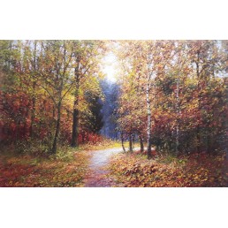  "Herbst", 2019, Oil on canvas, 60х90cm